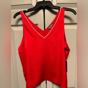Vince Camuto rhinestone lined camisole